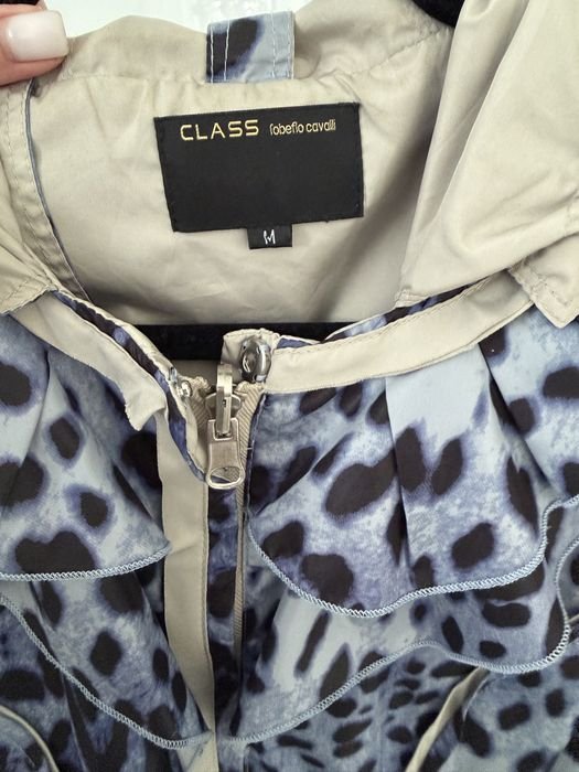 Мужской Roberto Cavalli Ветровка Різнокольоровий