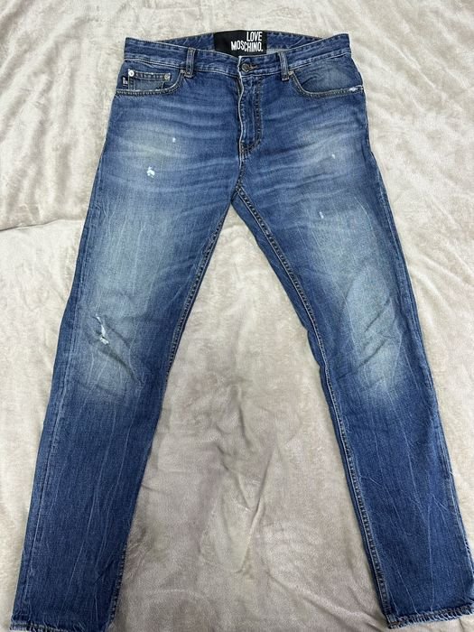 Женские Love Moschino Джинсы Синие 32