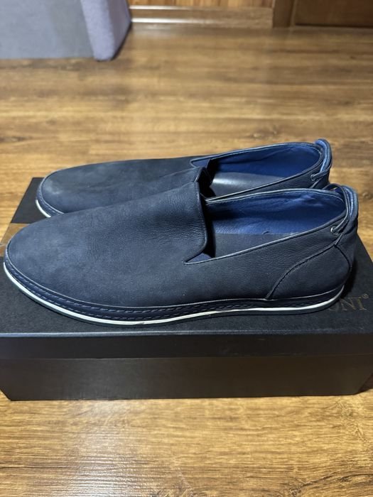 Men Basconi Loafers Navy 39