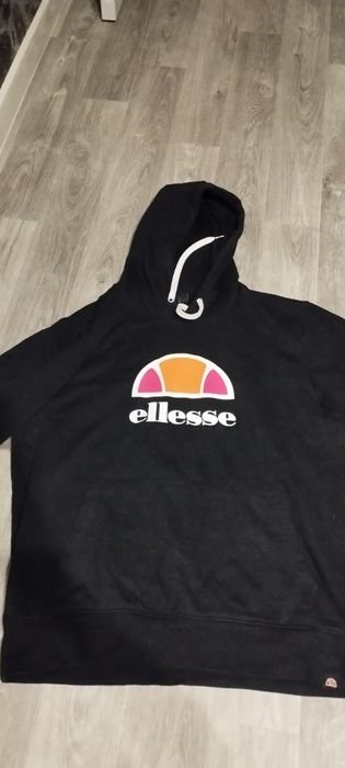 Men ellesse Hoodie Black 44