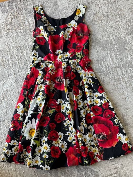 Women Dolce Gabbana Dress Cotton IT40