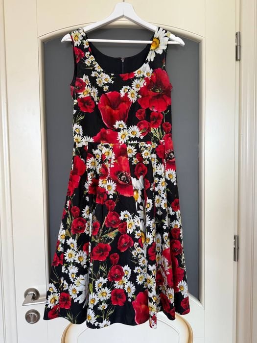 Women Dolce Gabbana Dress Cotton IT40