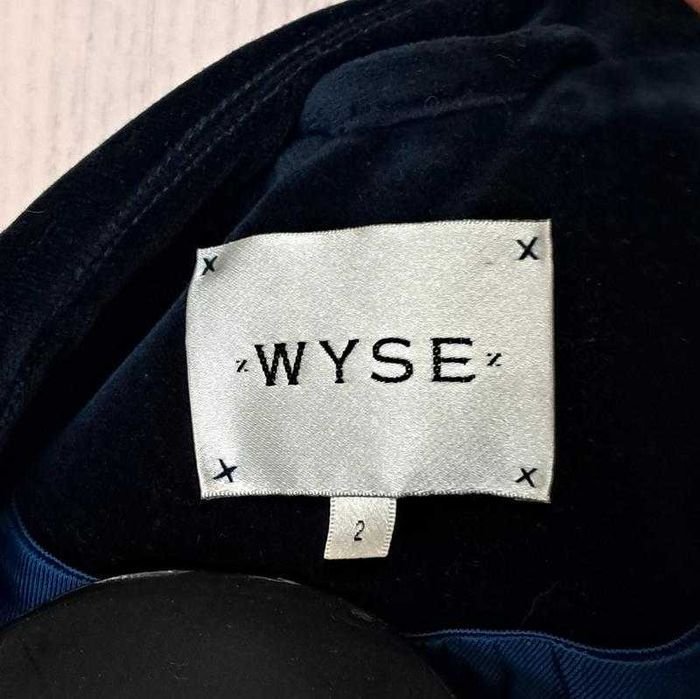 Damen Wyse London Sakko Marineblau Baumwolle 38