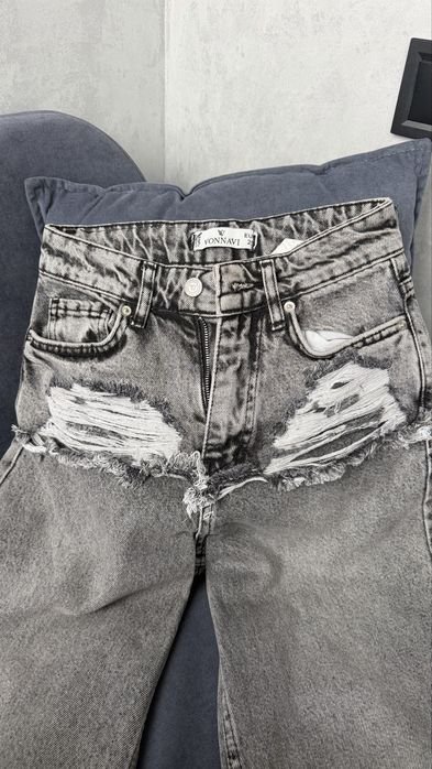 Donna Jeans Grigio 32