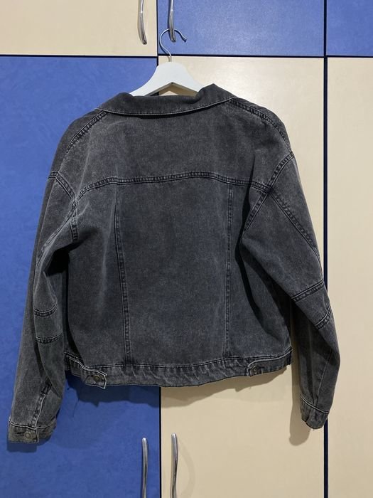 Women Denim Jacket Grey 40
