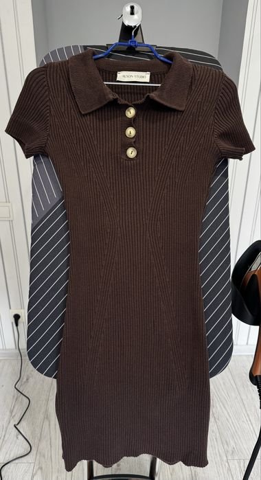 Women Alson Studio Dress Brown Cotton One size