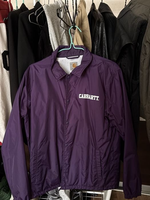 Мужской Carhartt WIP Куртка Тренер Фиолетовый 38