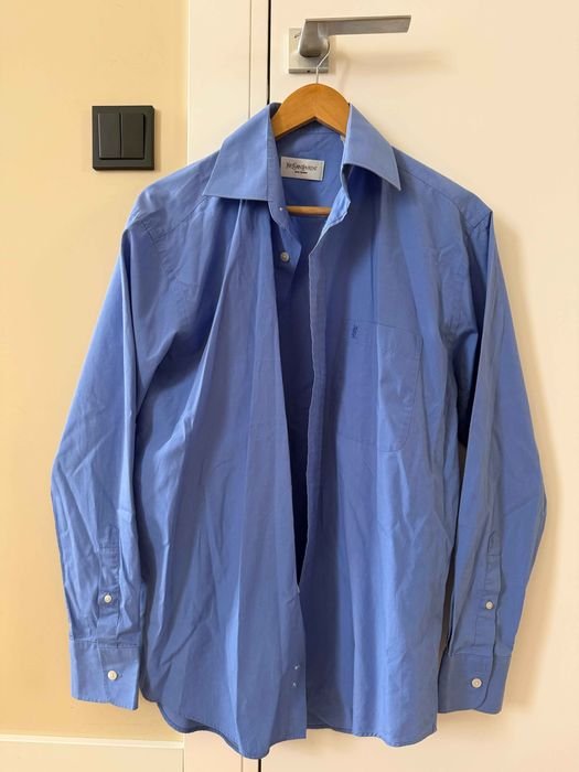 Donna Yves Saint Laurent Camicia Blu Taglia Unica