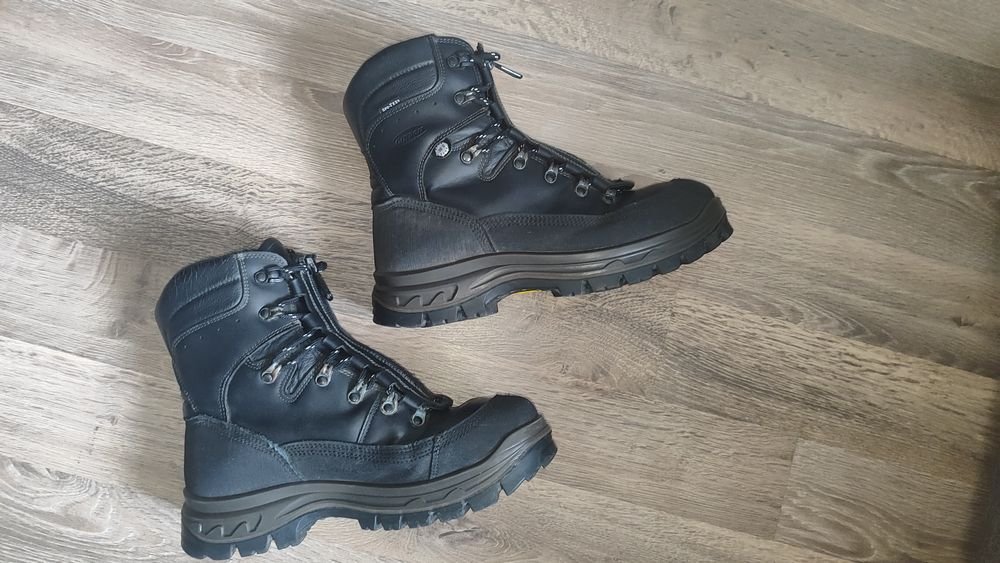 Herren Grisport Stiefel Schwarz Nubuk 42