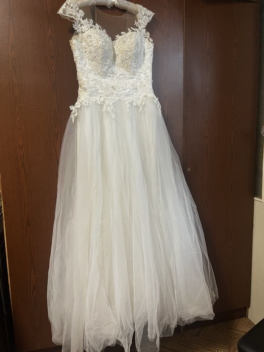 Hochzeitskleid Weiß Einheitsgröße