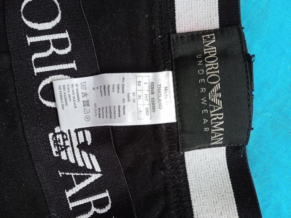 Homme Emporio Armani Sous-vêtements Noir