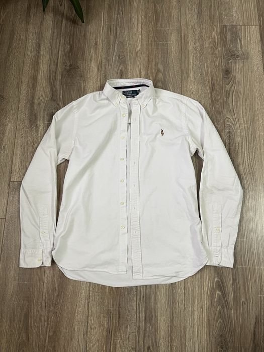 Мужской Polo Ralph Lauren Рубашка Белая 38