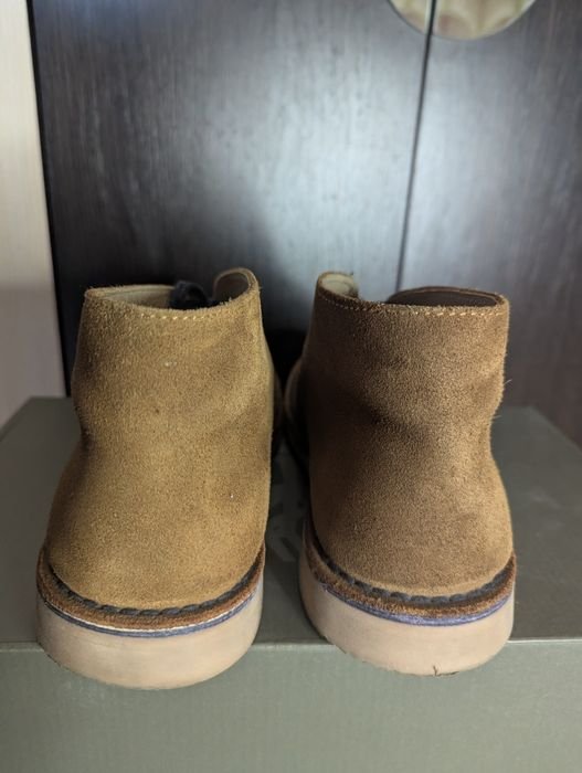 Uomo Stivali Marrone Suede 42