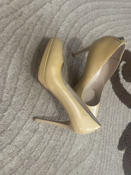 Frauen Absätze Beige 38