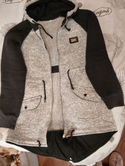 Damen Cardigan Grau 38