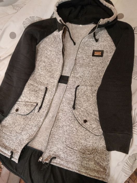 Damen Cardigan Grau 38
