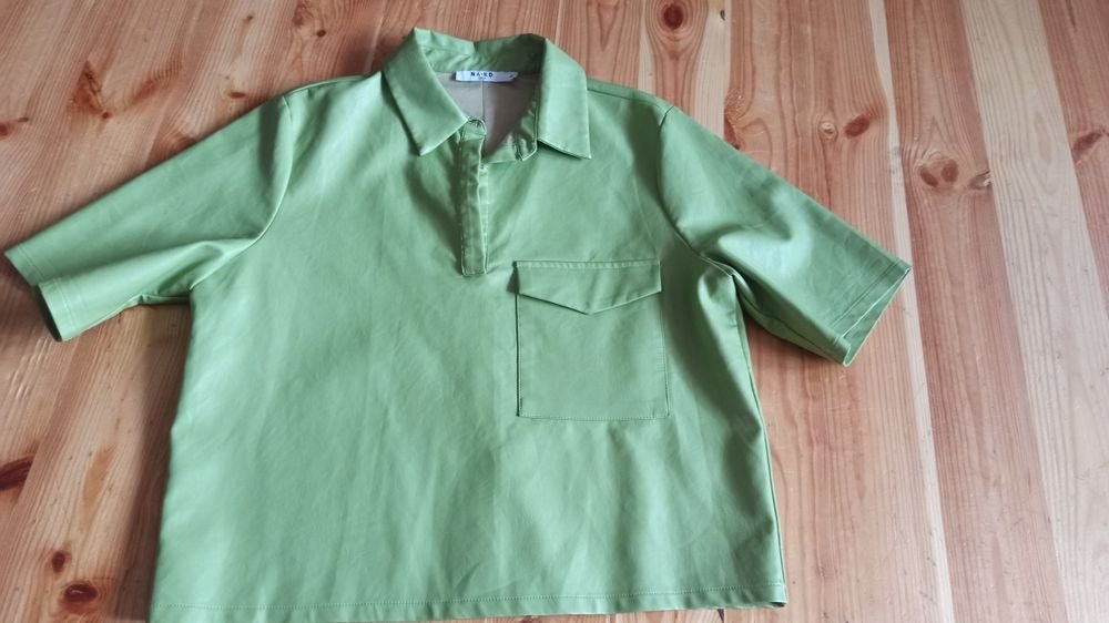 Damen Hemd Grün Anderes Material 42