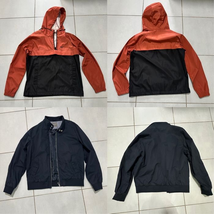 Men Nike Anorak Orange 40