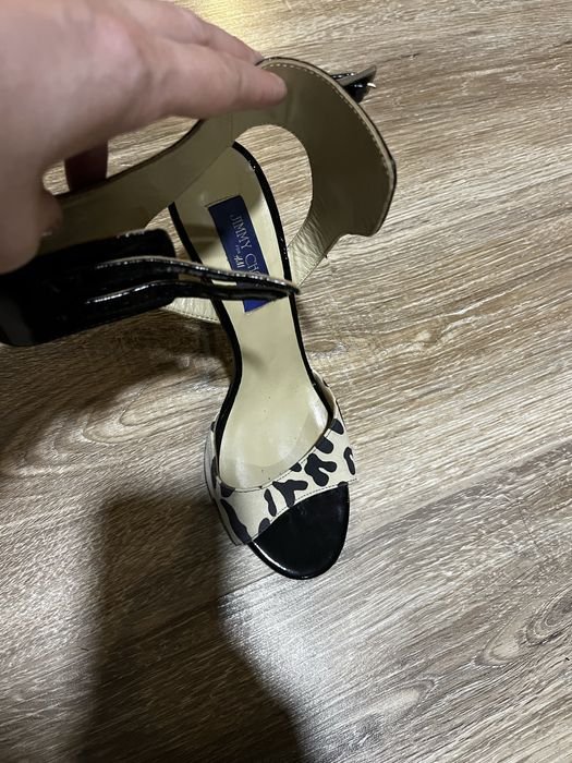Женские Jimmy Choo Туфли Чёрные Натуральная кожа