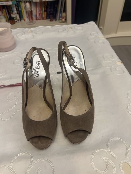 Women Heels Suede 38