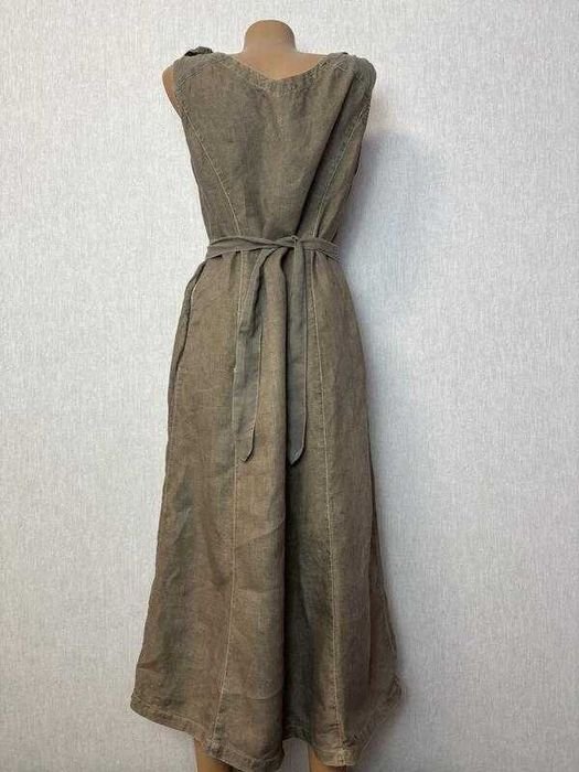 Femme CP Company Robe Marron Lin 36