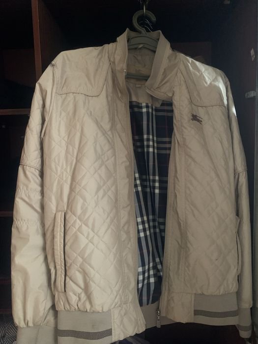 Homme Burberry Veste Beige 38