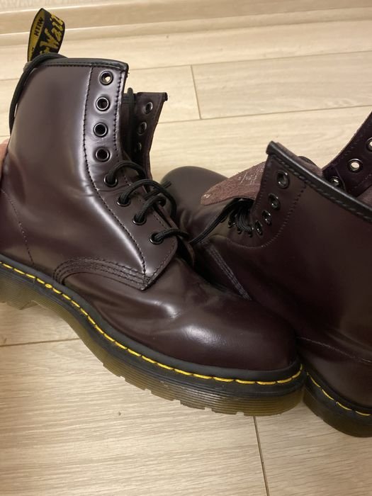 Homme Dr. Martens Bottes Marron 42