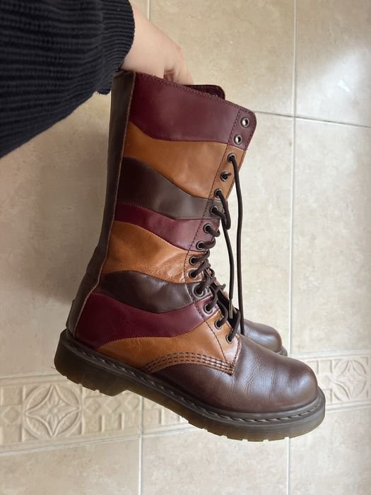 Femme Dr Martens Bottes Multicolore Cuir 41