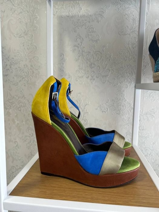 Женские Roberto Cavalli Босоножки Різнокольоровий