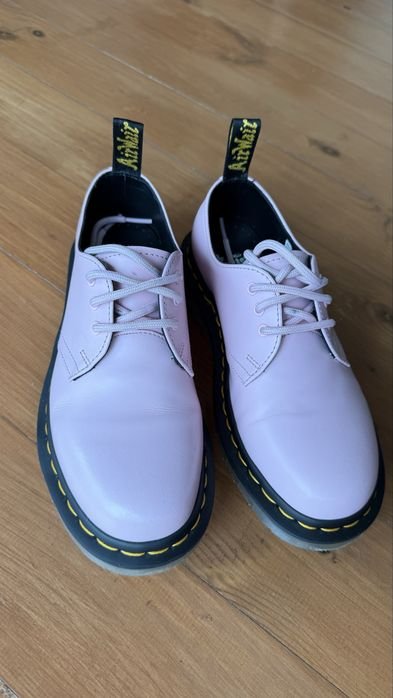 Femme Dr. Martens Talons Rose Cuir 36