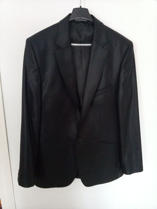 Men Massimo Dutti Suit Black