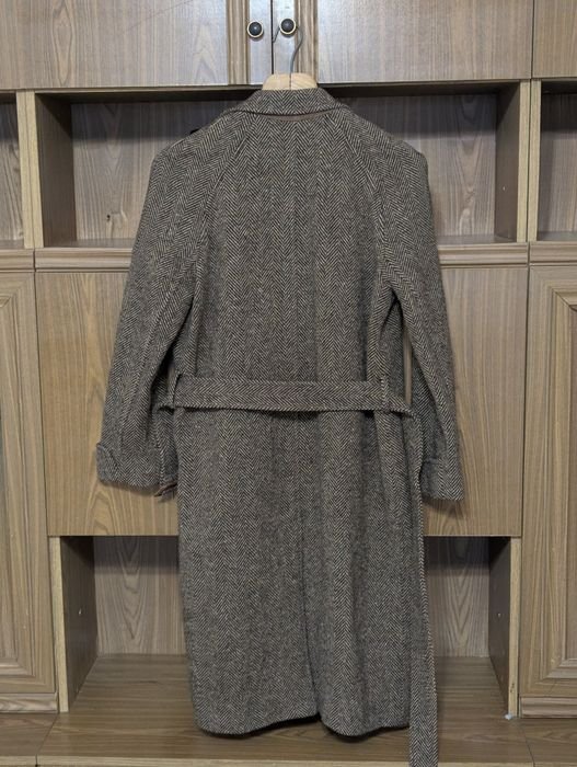 Femme Ralph Lauren Manteau Marron Tweed 38