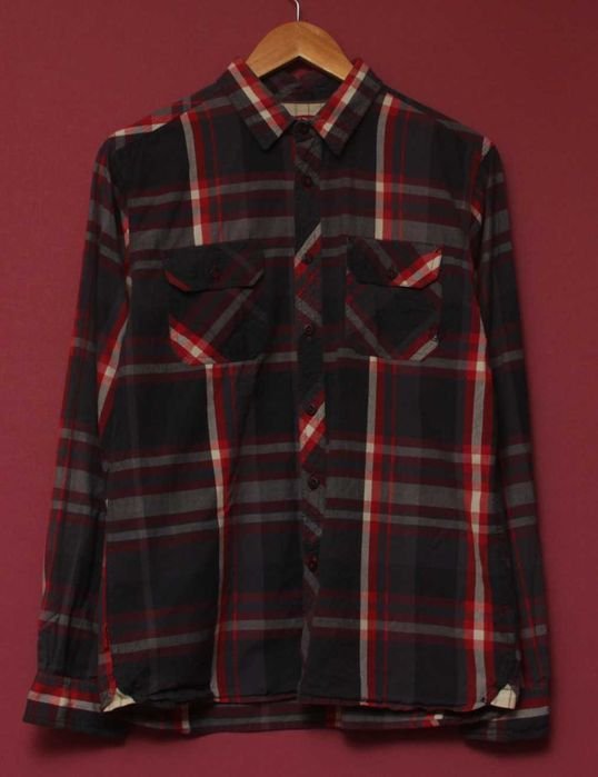 Мужской Element Рубашка Різнокольоровий Хлопок 36