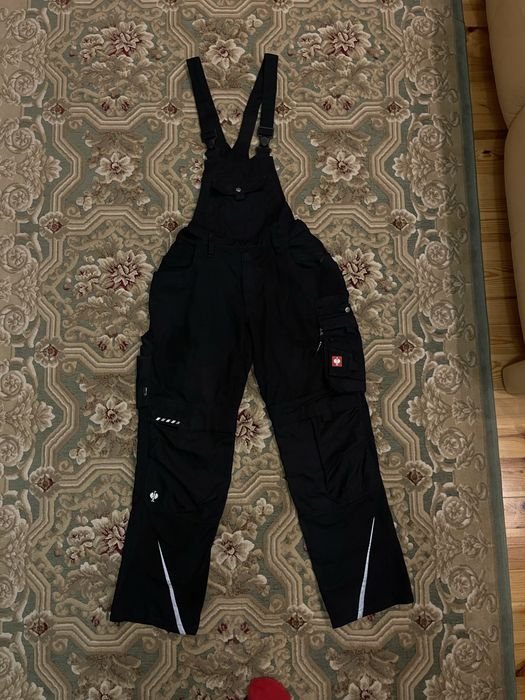 Unisex Engelbert Strauss Overall Schwarz 52