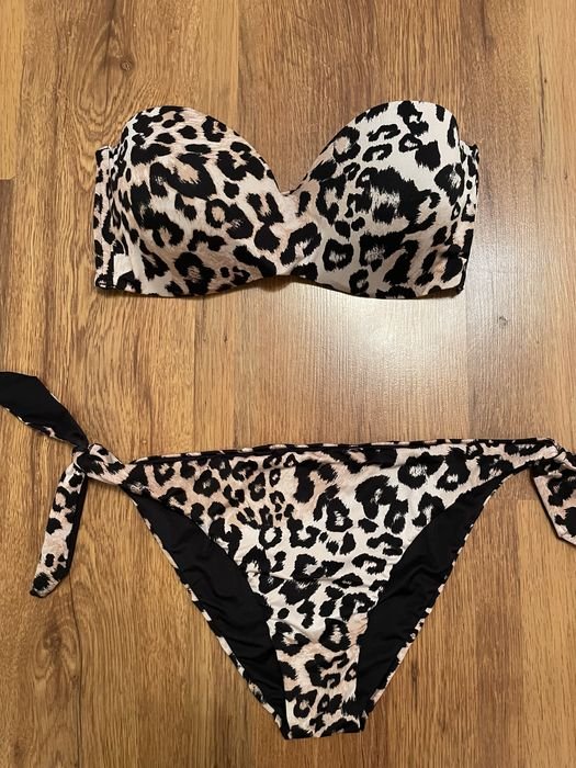 Women Leopard Swimsuit Multi Color S