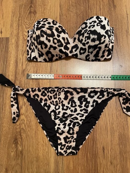 Women Leopard Swimsuit Multi Color S