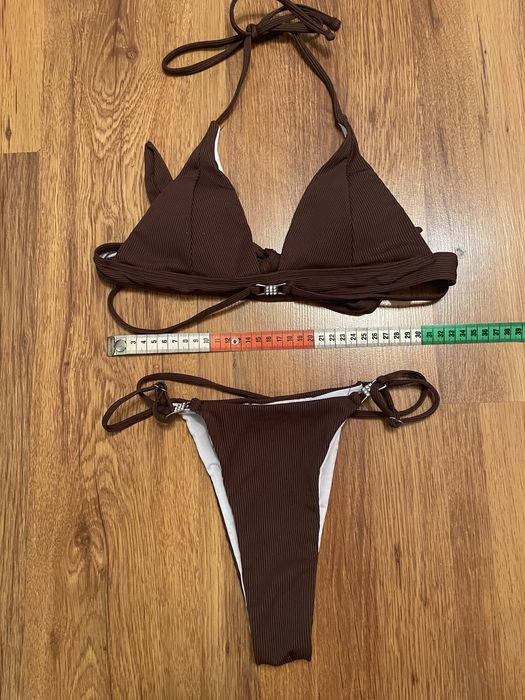 Women Stylish Bikini Brown S