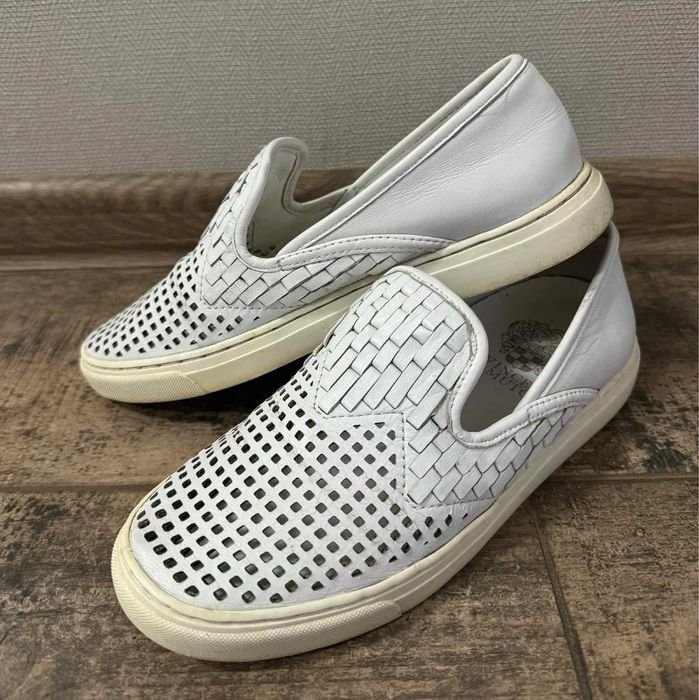 Femme Vince Camuto Mocassins Blanc Cuir 36.5