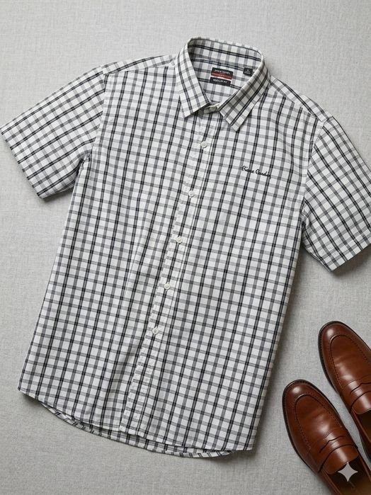 Herren Pierre Cardin Hemd Mehrfarbig 46