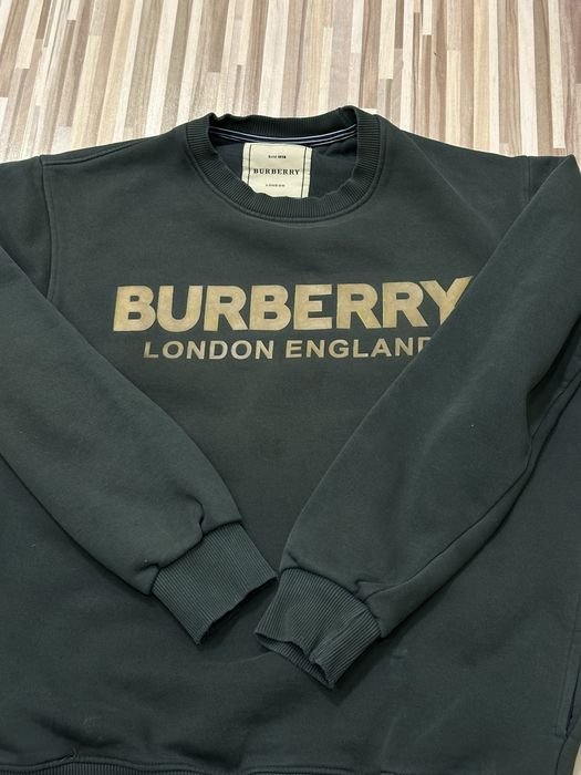 Herren Burberry Sweatshirt Grün 38
