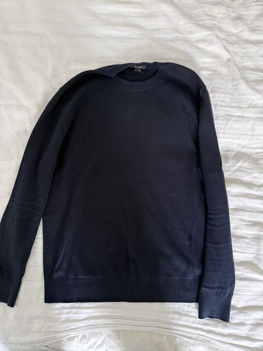 Homme Massimo Dutti Pull Bleu Marine 40