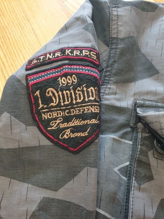 Homme Thor Steinar Veste Kaki 44