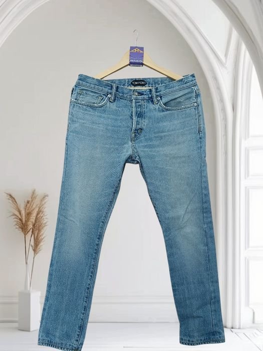 Мужской Tom Ford Джинсы Синий Джинс 32