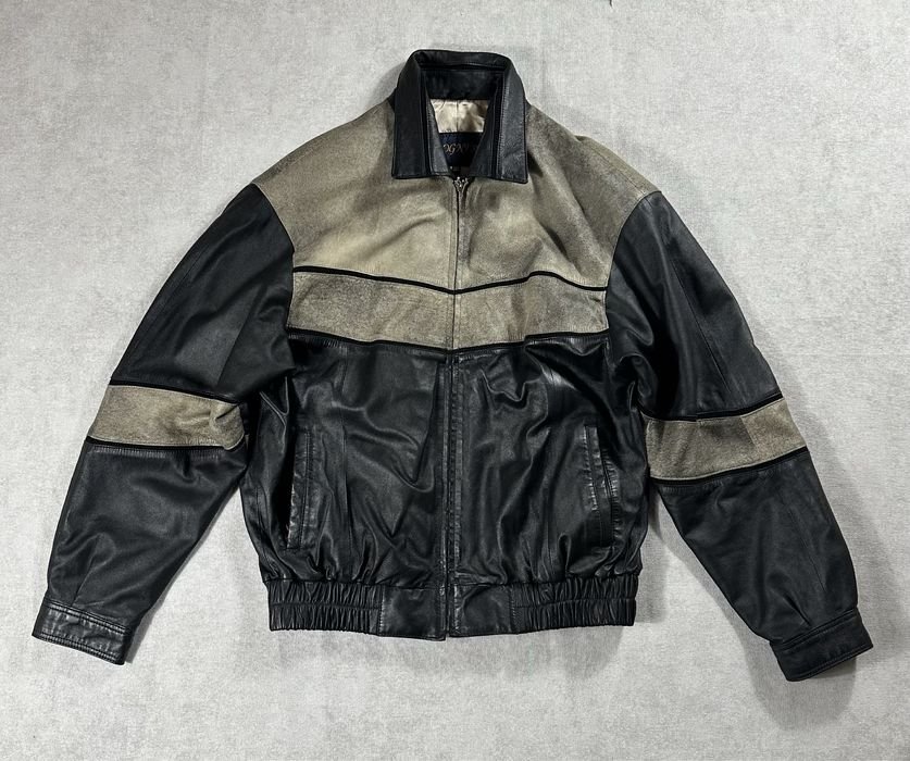 Men Bogner Jacket Multicolor Leather 38
