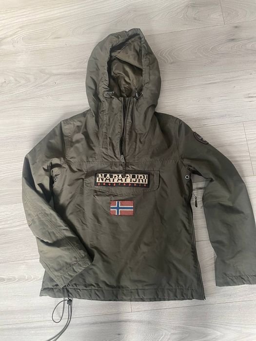 Мужской Napapijri Анорак Зелёный 36