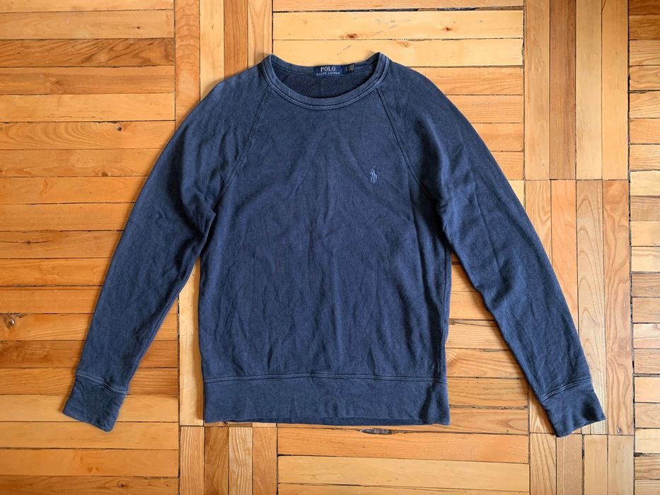 Мужской Ralph Lauren Лонгслив Тёмно-синий 36