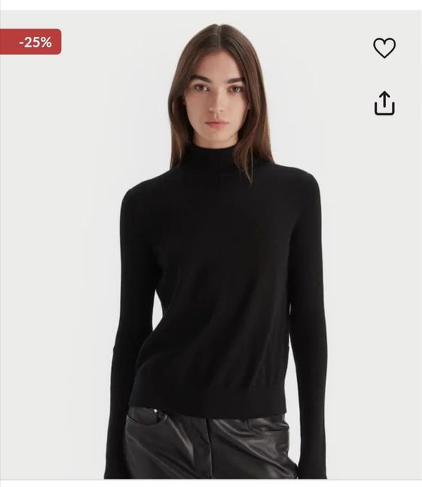 Женский HUGO BOSS Свитер Чёрный 40