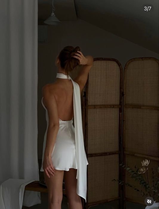 Donna Navyicon Abito Bianco 34