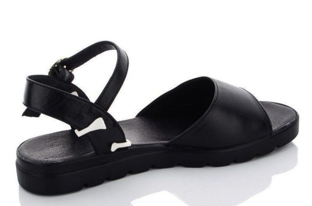 Damen High Heels Schwarz Leder 38