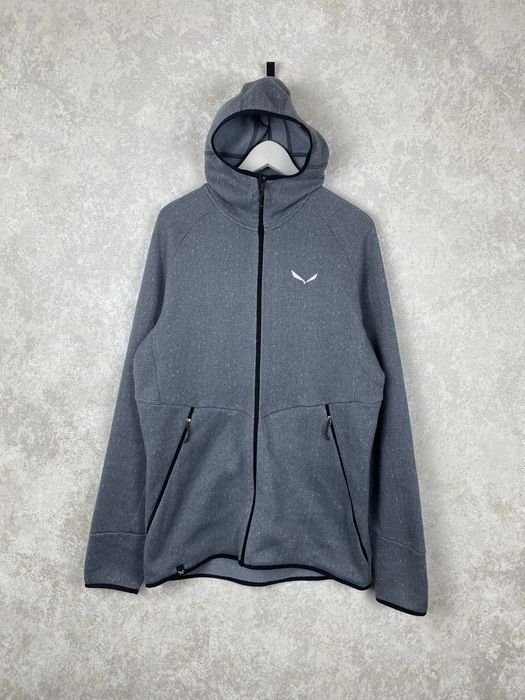 Homme Salewa Polaire Gris Polarlite À Capuche 42